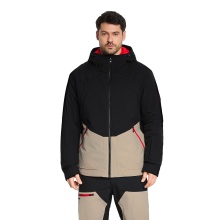 Ziener Winter Ski Jacket Tobin-Z (waterproof, windproof, warm) 2025 black/sand men's